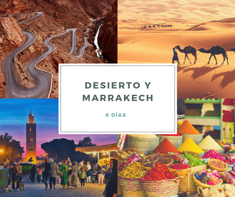 COLLAGE - DESIERTO Y MARRAKECH